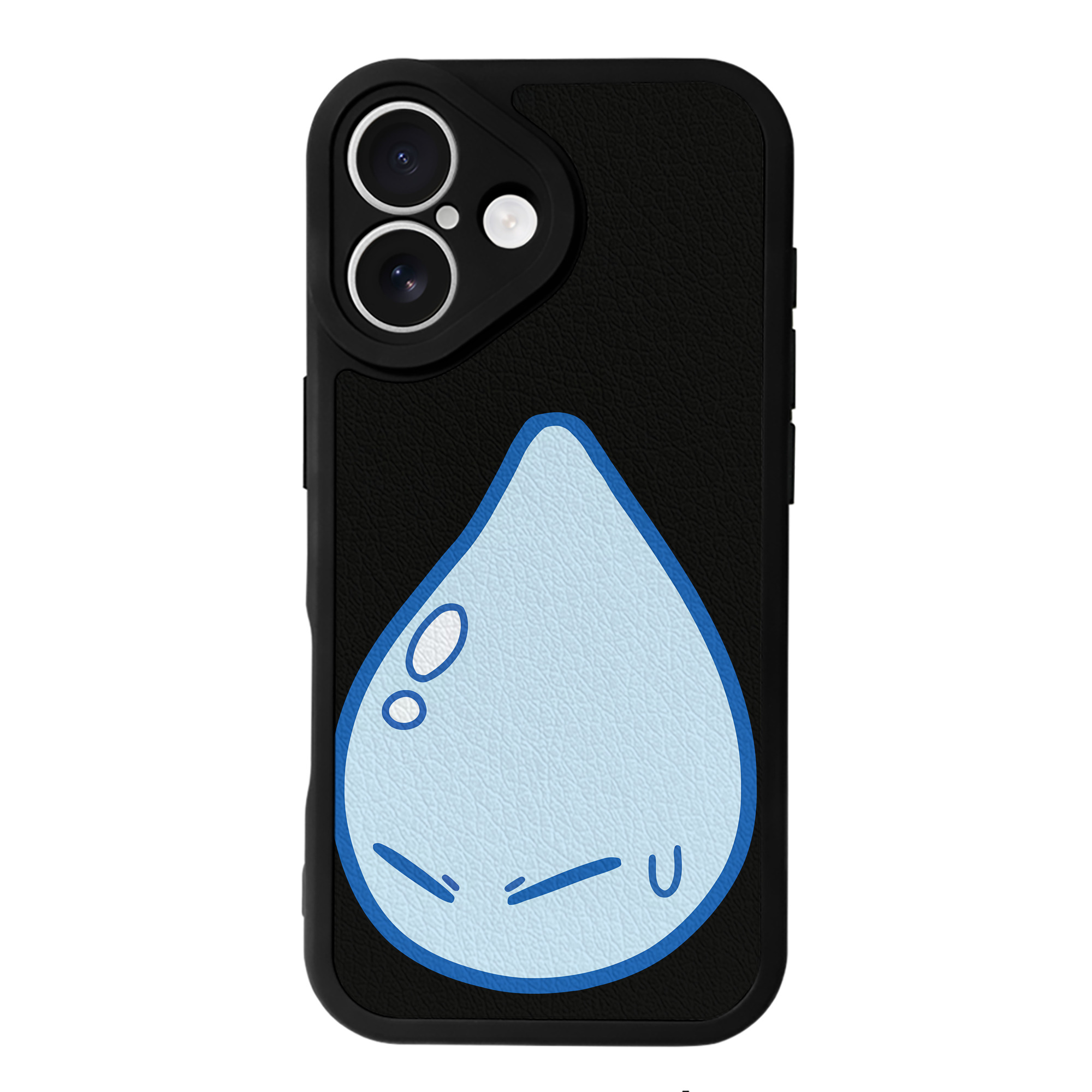 （画像用） 転スラ Regarding Reincarnated to Slime 【iPhone 16シリーズ対応】シリコンスマホケース（レザー調） 材質：シリコン